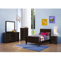 Louis Philippe 4-Piece Bedroom Set by Newline