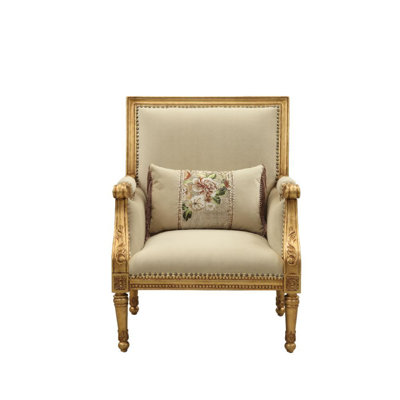 Berkly 32" Wide Polyester Armchair by Rosdorf Park