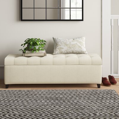 Foosland Upholstered Flip Top Storage Bench by Darby Home Co