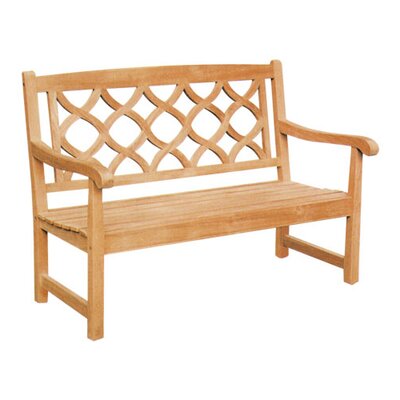 Bamburgh Chichester 2-Person Teak Outdoor Bench by Darby Home Co