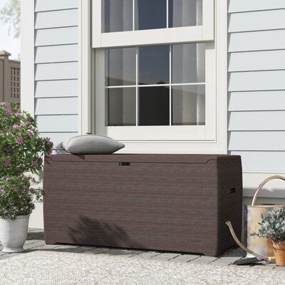 Duramax Building Products 71 Gallon Water Resistant Plastic Lockable Deck Box by Duramax Building Products