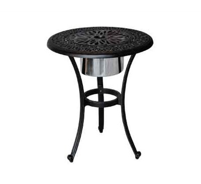Allene Aluminum Side Table by Lark Manor