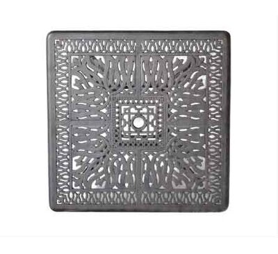 Allene Metal Dining Table by Lark Manor