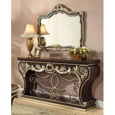 21.5" Console Table and Mirror Set by Direct Marketplace