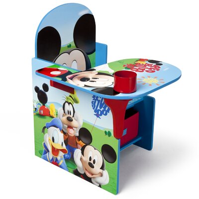Mickey Kids Study 21.5" W Writing Desk and Chair set