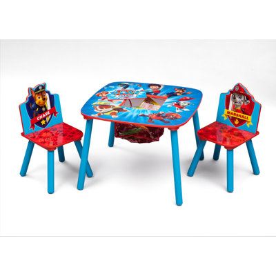 Nick Jr. PAW Patrol Kids 3 Piece Table and Chair Set by Delta Children