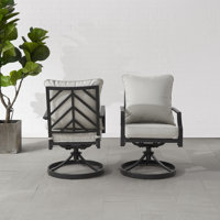 Tollstrup Patio Dining Armchair with Cushion by Wildon Home