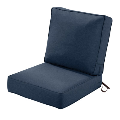 Montlake Fadesafe Lounge Outdoor Seat/Back Cushion by Classic Accessories