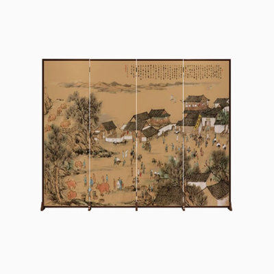 Qingming River map screen by dujinlong home