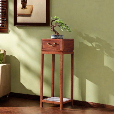 Solid wood living room flower shelf landing Chines by dujinlong home