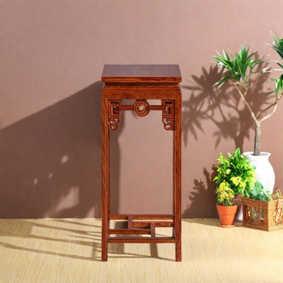 Rosewood flower stand Chinese flower pot storage by dujinlong home