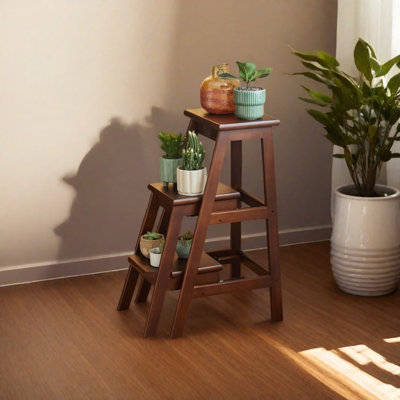 Chinese - Style Solid Wood Floor Plant Stand by dujinlong home