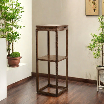 New Chinese style flower frame bonsai set square by dujinlong home