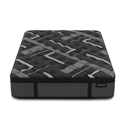 Alpine Breeze Graphite Infused Memory Foam, Medium Feel, 14.5" Mattress by Diamond Mattress