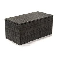 Jackson Wicker Deck Box in Brown by Donglin