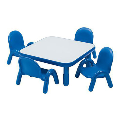 BASELINE Toddler Square Table & Chair Set by Angeles