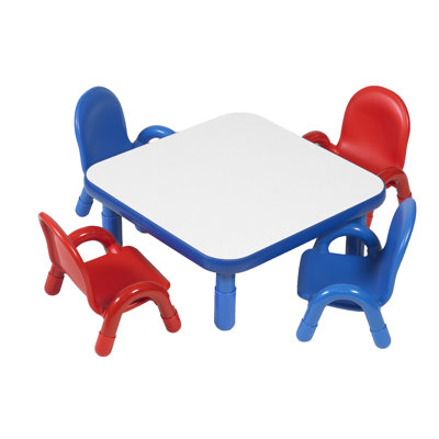 BASELINE Toddler Square Table & Chair Set by Angeles