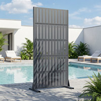 Metal Privacy Screen Fence Panel by Dovelina