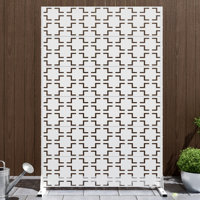Metal Privacy Screen Fence Panel by Dovelina