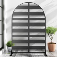 Metal Privacy Screen Fence Panel by Dovelina