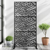 Metal Privacy Screen Fence Panel by Dovelina