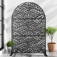 Metal Privacy Screen Fence Panel by Dovelina