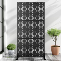 Metal Privacy Screen Fence Panel by Dovelina