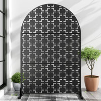 Metal Privacy Screen Fence Panel by Dovelina
