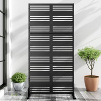 Metal Privacy Screen Fence Panel by Dovelina