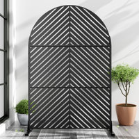 Metal Privacy Screen Fence Panel by Dovelina
