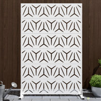 Metal Privacy Screen Fence Panel by Dovelina