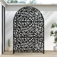 Metal Privacy Screen Fence Panel by Dovelina
