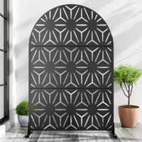 Metal Privacy Screen Fence Panel by Dovelina
