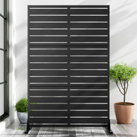 Metal Privacy Screen Fence Panel by Dovelina