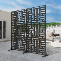 Metal Privacy Screen Fence Panel by Dovelina