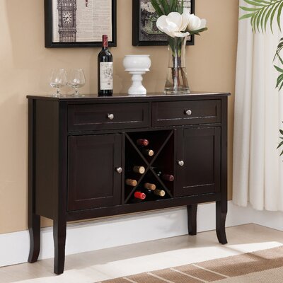 Murrayville Wine Cabinet, 42"W x 12"D x 32"H by Darby Home Co