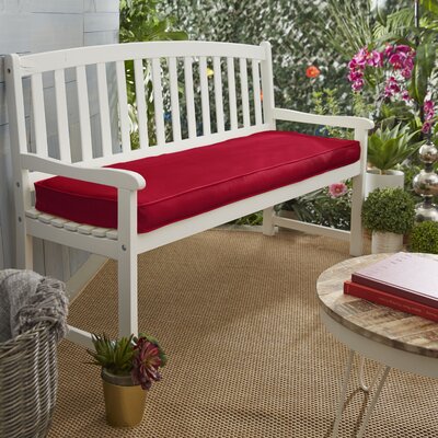 Deborah Indoor/Outdoor Bench Cushion by Darby Home Co