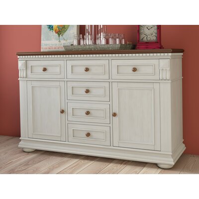Brockley 56.5" Wide 6 Drawer Sideboard by Charlton Home