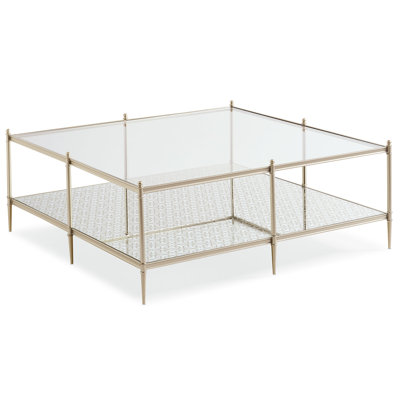 Perfectly Square Coffee Table by Caracole