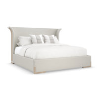 Beauty Sleep Upholstered Platform Bed by Caracole