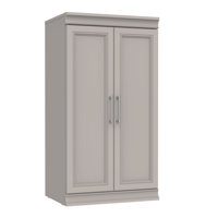 Modular Storage 21.38" W 3 Shelf Storage with Doors