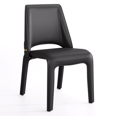Vannes Vegan Leather Dining Chair by AllModern