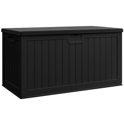 Resin Lockable Deck Box For Indoor And Outdoor by Devoko