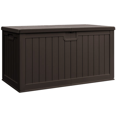 Resin Lockable Deck Box For Indoor And Outdoor by Devoko