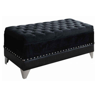 Dasher Upholstered Flip Top Storage Bench by Willa Arlo Interiors