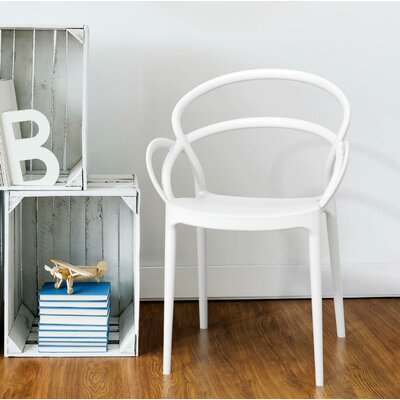Farrah Stacking Patio Dining Armchair by AllModern