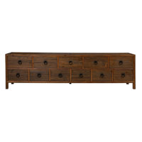 Hewitt 114" Wide Drawer Bank, Natural by Furniture Classics