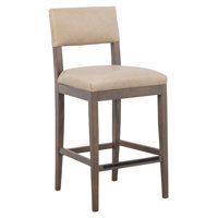 Silas Leather Bar Stool by Fairfield Chair