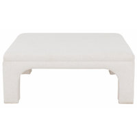 Libby Langdon For Fairfield Upholstered Ottoman by Fairfield Chair