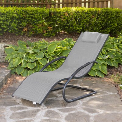 Troxel Reclining Chaise Lounge with Cushion